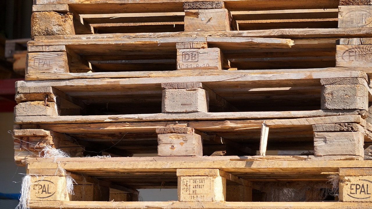 wooden pallets for export