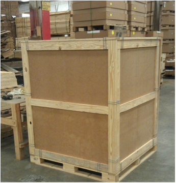 Assembled Wood Crate