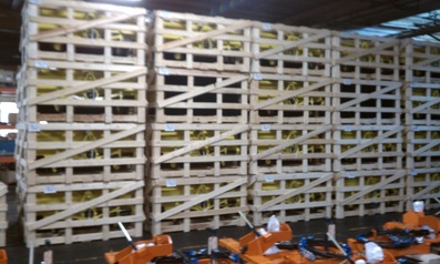 Wood Crates Stacked