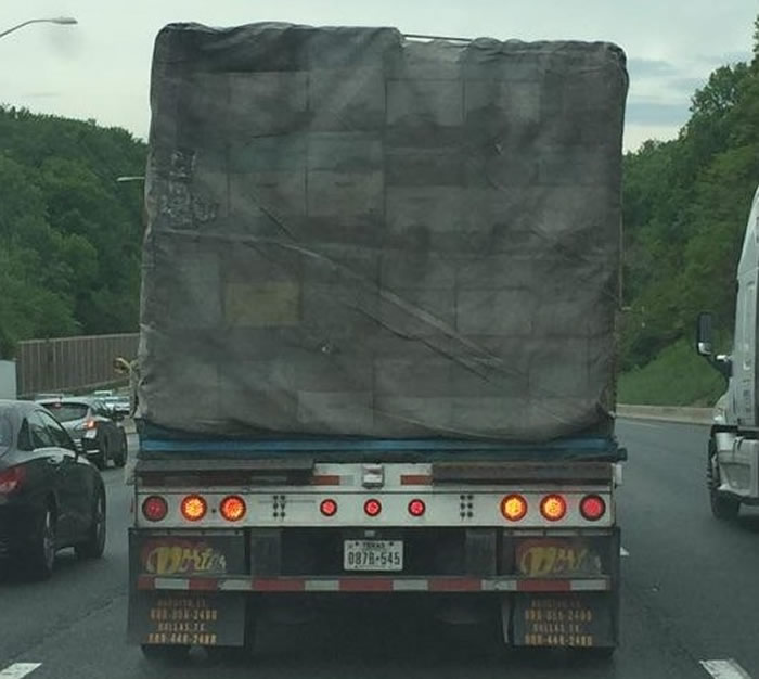 Truck Transporting Delicate Cargo